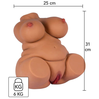 HIDDEN DESIRE - FAT FUCK QUEEN TORSO MASTURBATEUR FÉMININ 6 KG