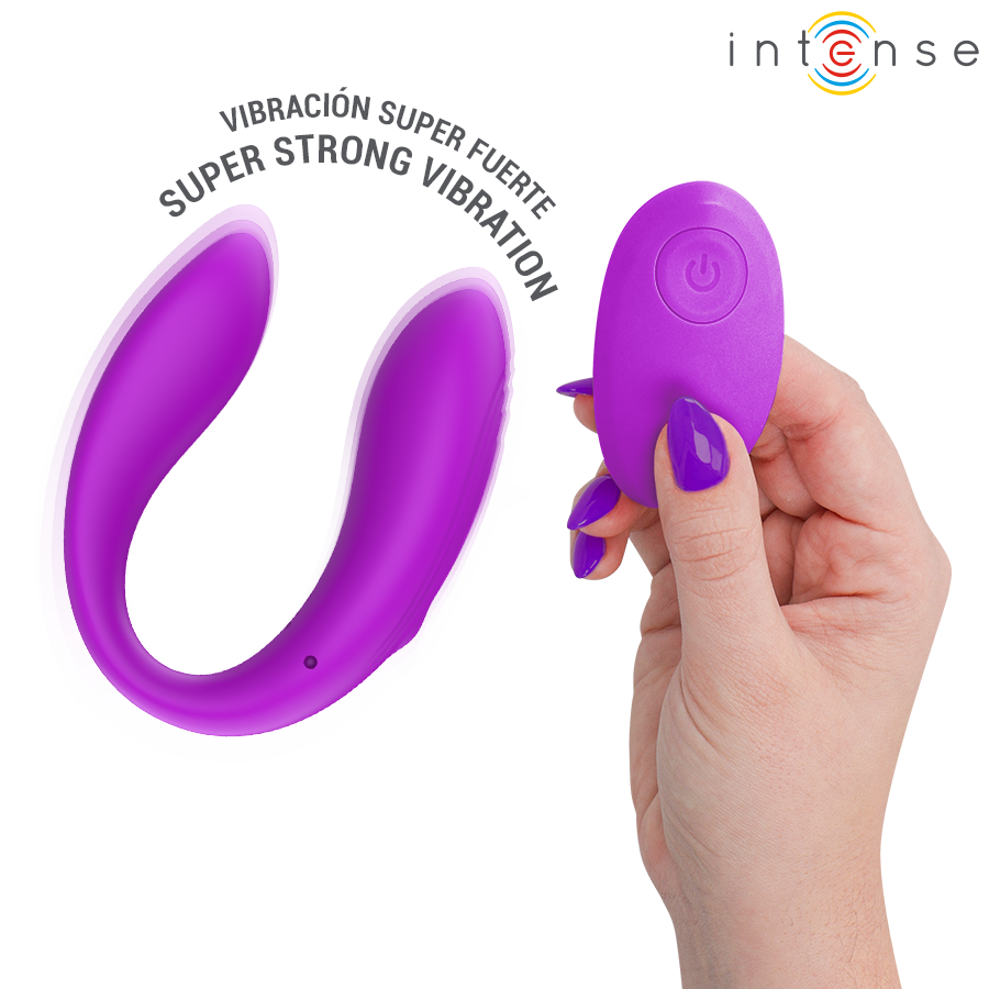 INTENSE - NORA STIMULATEUR À PINCE VIBRANTE VIOLET