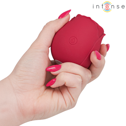 INTENSE - CAMELLIA SUCCION CLITORIALE ROSE PAR WAVES BORDEAUX