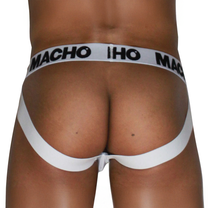 MACHO - MX29BL JOCK BLANC + BLANC S