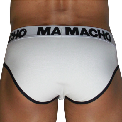 MACHO - MCH006 CLASSIQUE BLANC + NOIR M