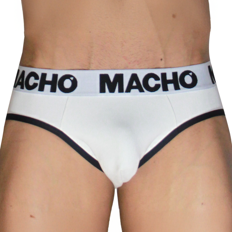 MACHO - MCH006 CLASSIQUE BLANC + NOIR XL