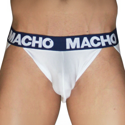 MACHO - MX29DK JOCK BLANC + MARINE XL
