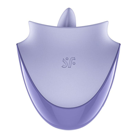 SATISFYER - TONGUE DANCER STIMULATEUR CLITORIAL AVEC VIBRATIONS ET PULSATIONS LILAS