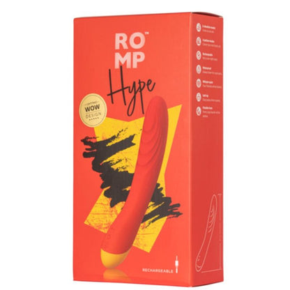 ROMP - HYPE VIBRATEUR MULTIFONCTIONS POINT G ROUGE