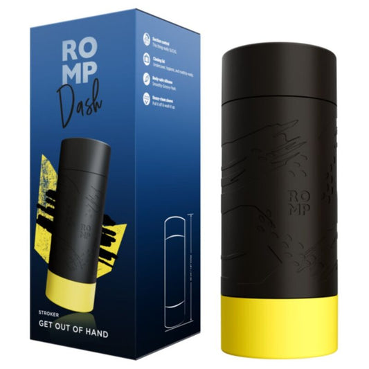 ROMP - DASH MASTURBATEUR HOMME AVEC CONTRÔLE DE SUCCION 20 CM